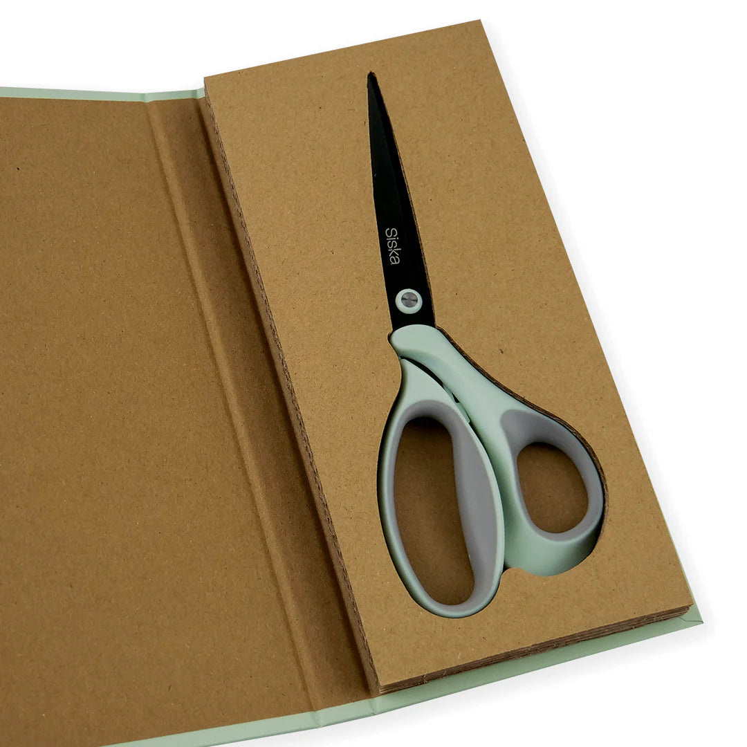 Siska Premium Gun Metal Titanium Coated Craft Scissors - 8'
