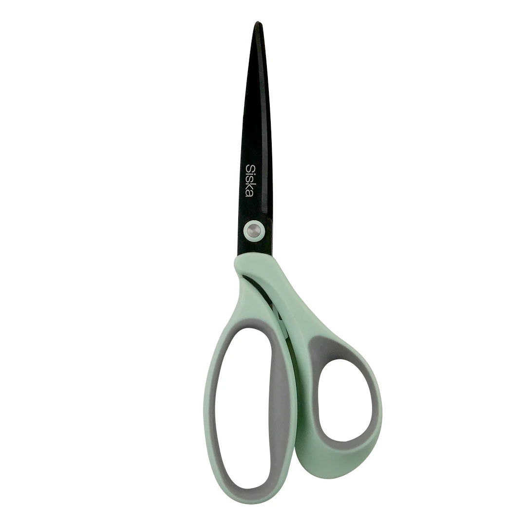 Siska Premium Gun Metal Titanium Coated Craft Scissors - 8'
