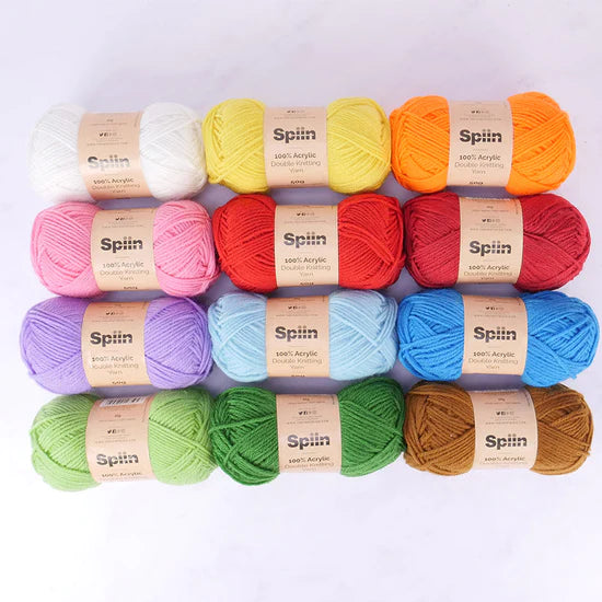 Spiin Premium Yarn Value Pack - 12x 50g