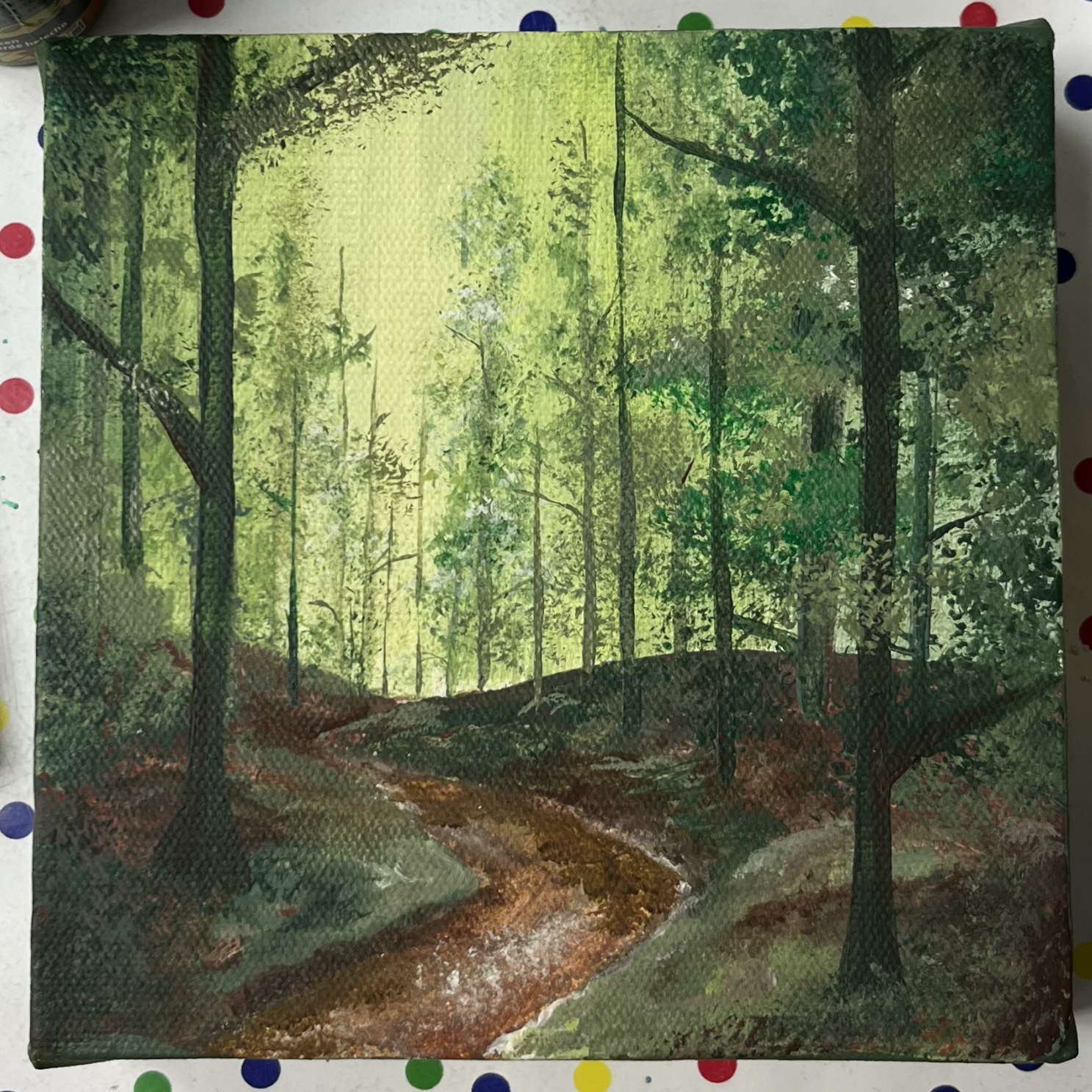Kids Craft Workshops: Canvas Acrylic Painting (age 12+) - Tuesday 11th August