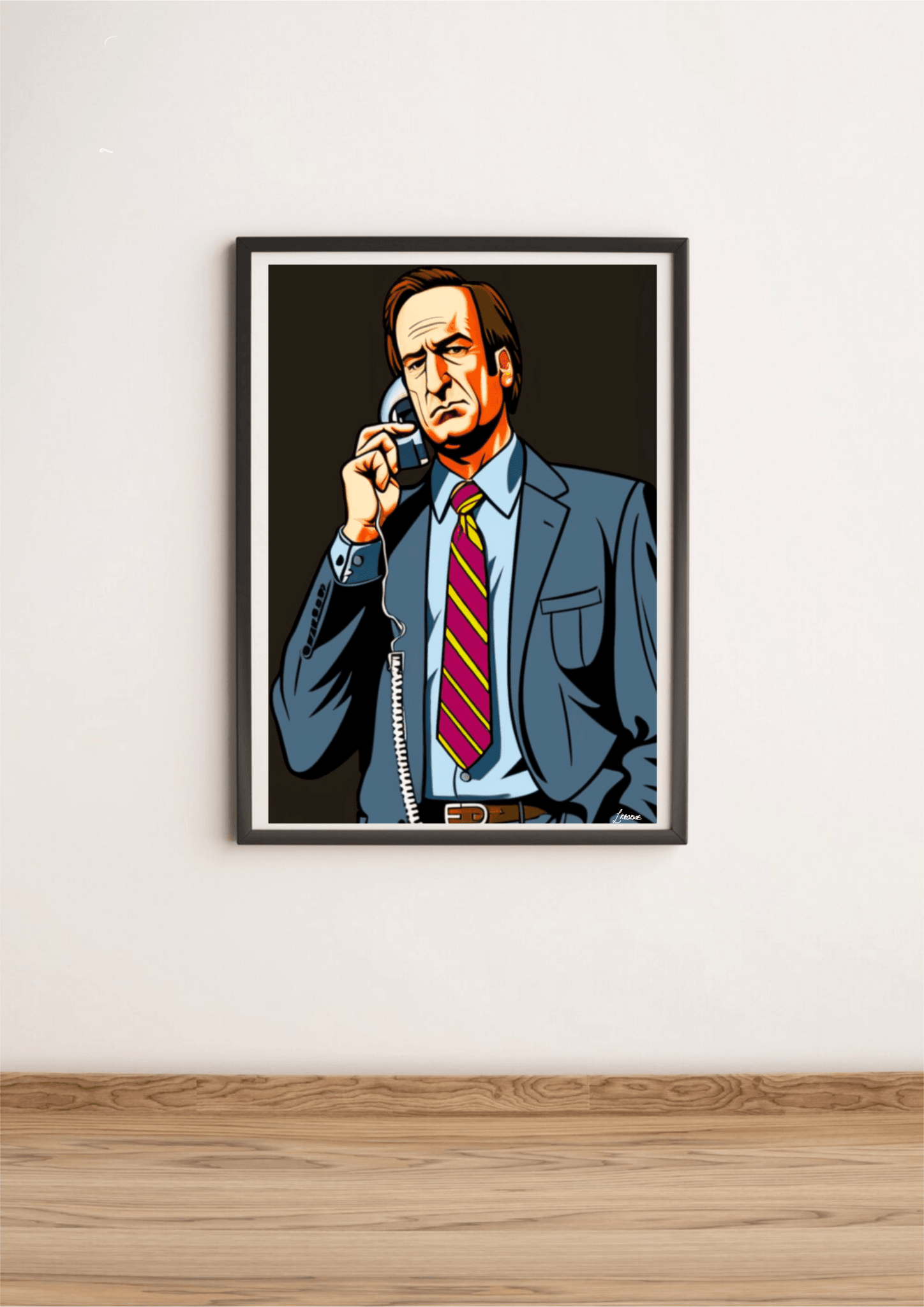 Saul Goodman Art Print | Better Call Saul Poster | A3 A4 A5 | Buy Online from The Home Crafters