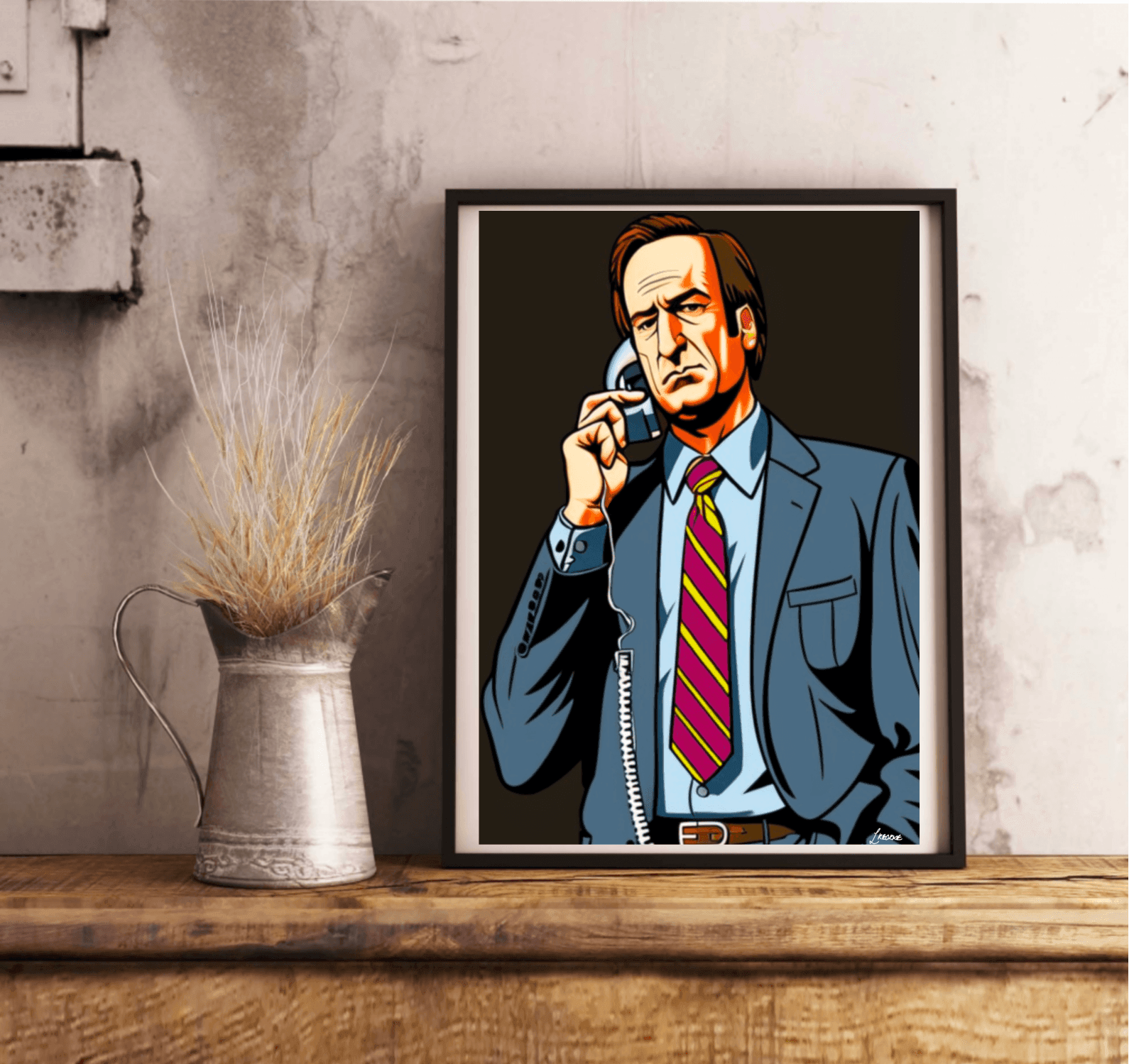 Saul Goodman Art Print | Better Call Saul Poster | A3 A4 A5 | Buy Online from The Home Crafters