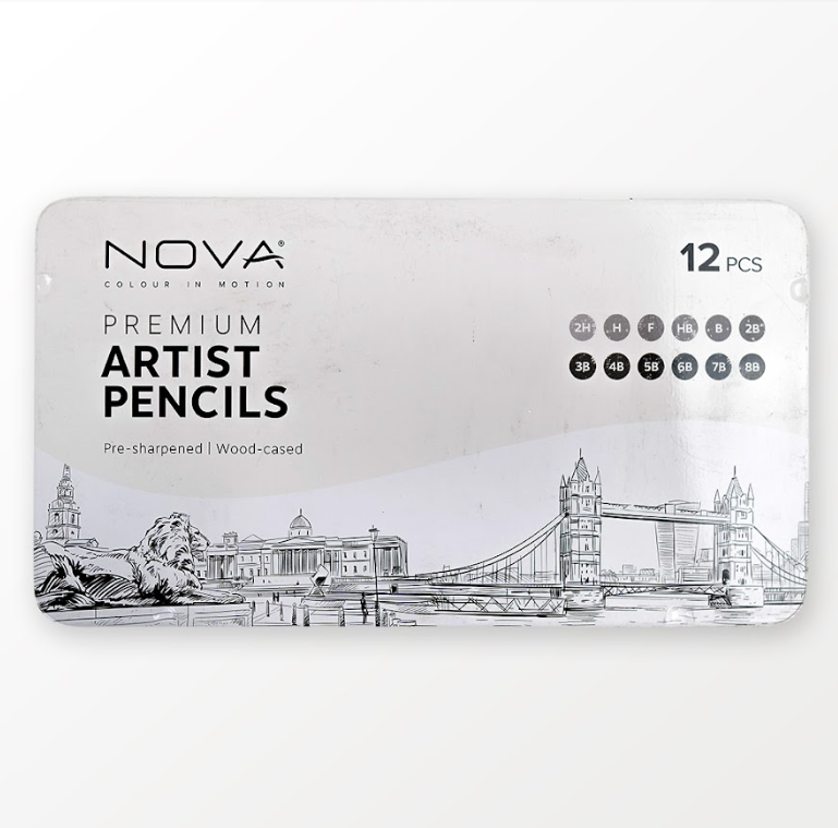 Nova Artists Pencils - 12pc