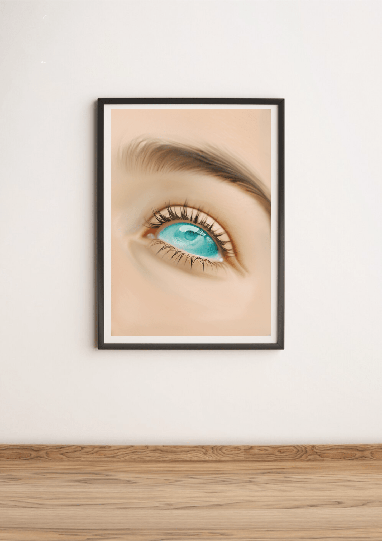 Sea - Gaze Art Print | Ocean Eye Spiritual Wall Art A3 A4 A5 | Buy Online from The Home Crafters