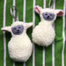 Handmade Sherpa Fleece Sheep Easter Decoration | Buy Online from The Home Crafters