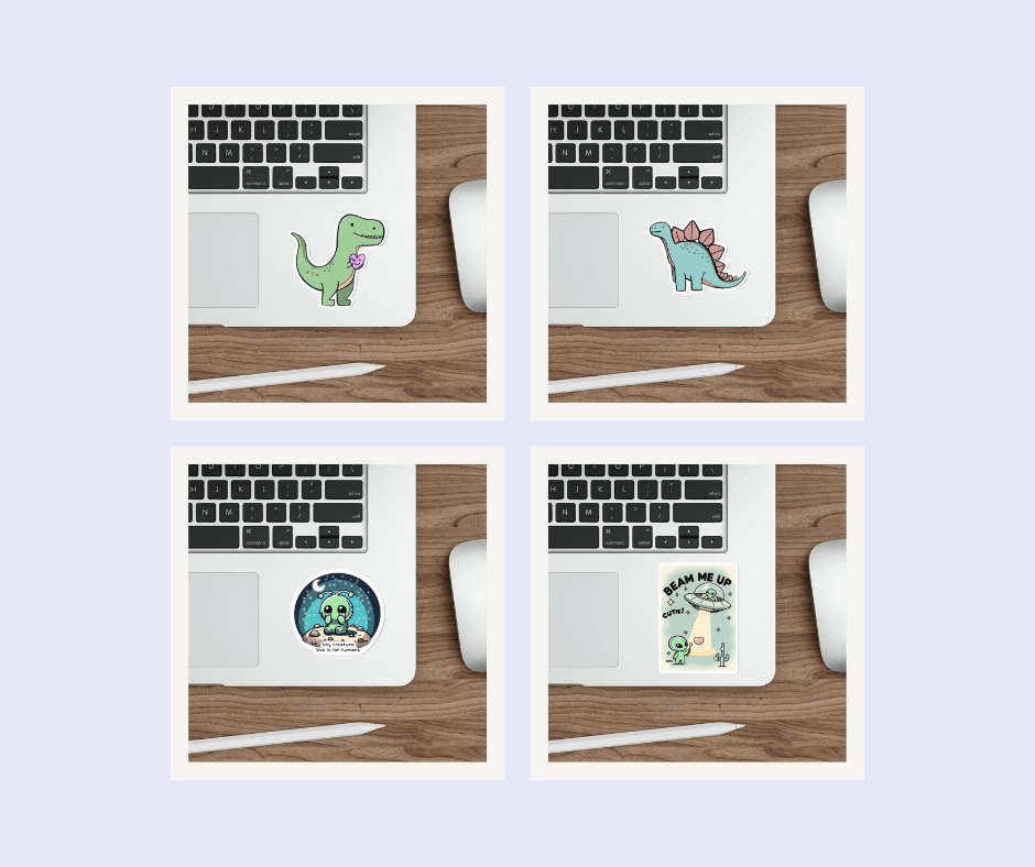 Whimsical Creatures Sticker Bundle | Buy Online from The Home Crafters