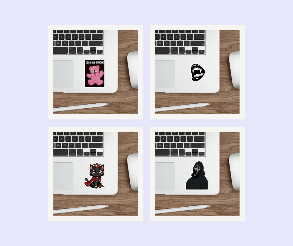 Dark & cute Sticker bundle | Buy Online from The Home Crafters