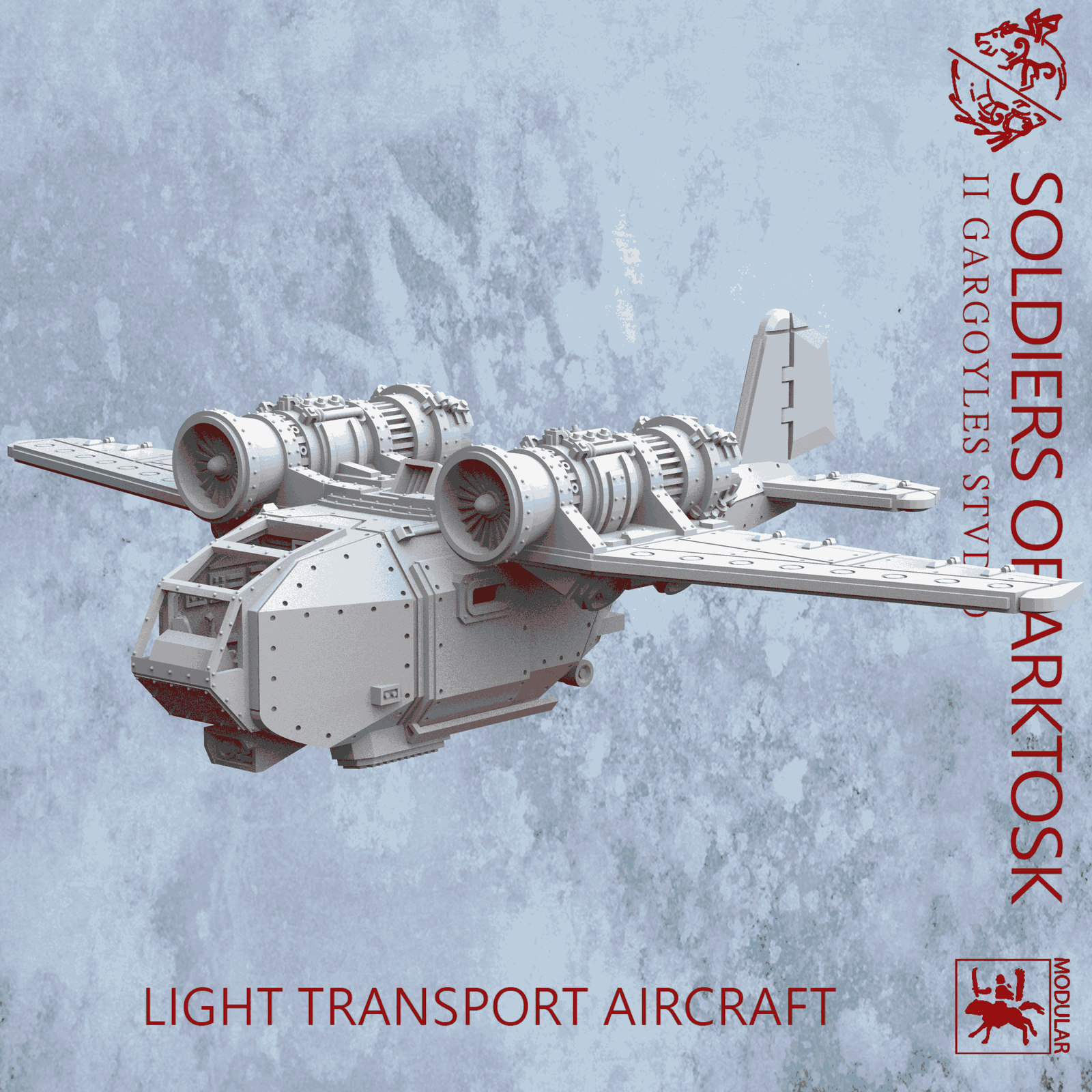 Soldiers of Arktosk Light Transport Aircraft | Buy Online from The Home Crafters