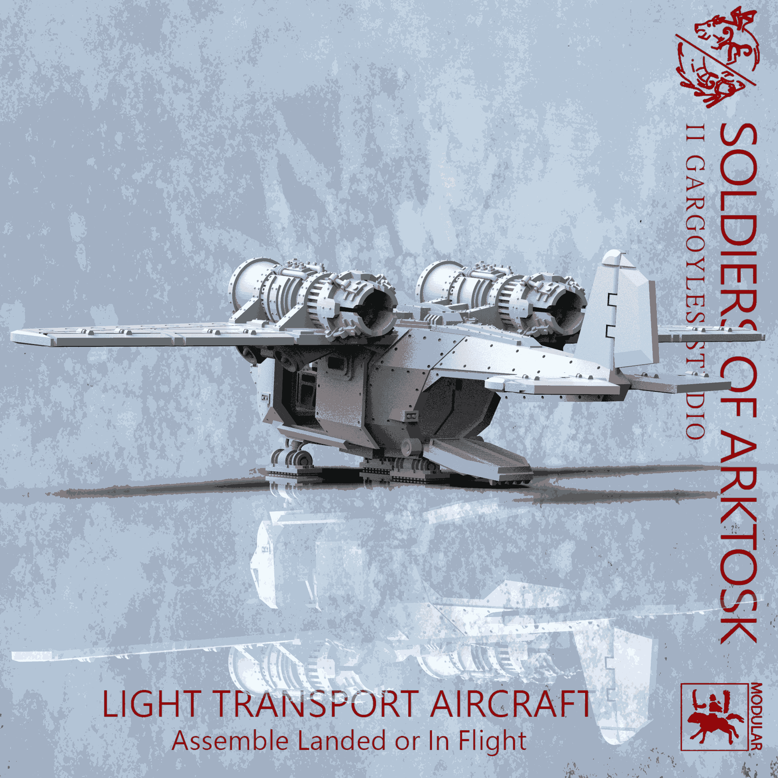 Soldiers of Arktosk Light Transport Aircraft | Buy Online from The Home Crafters