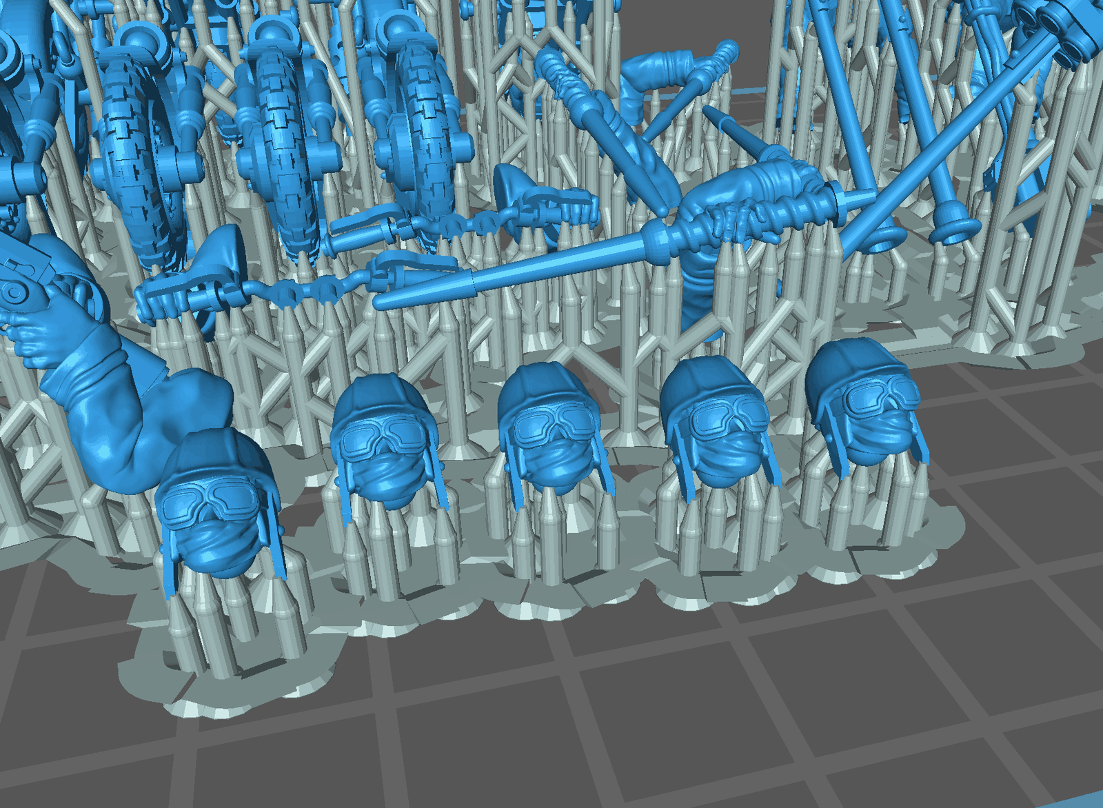 Soldiers of Arktosk Motorbike Cavalry | Buy Online from The Home Crafters