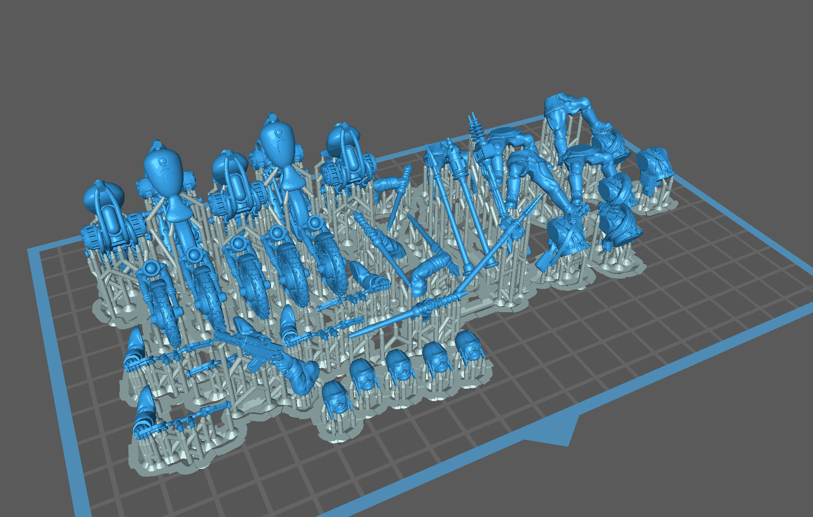 Soldiers of Arktosk Motorbike Cavalry | Buy Online from The Home Crafters