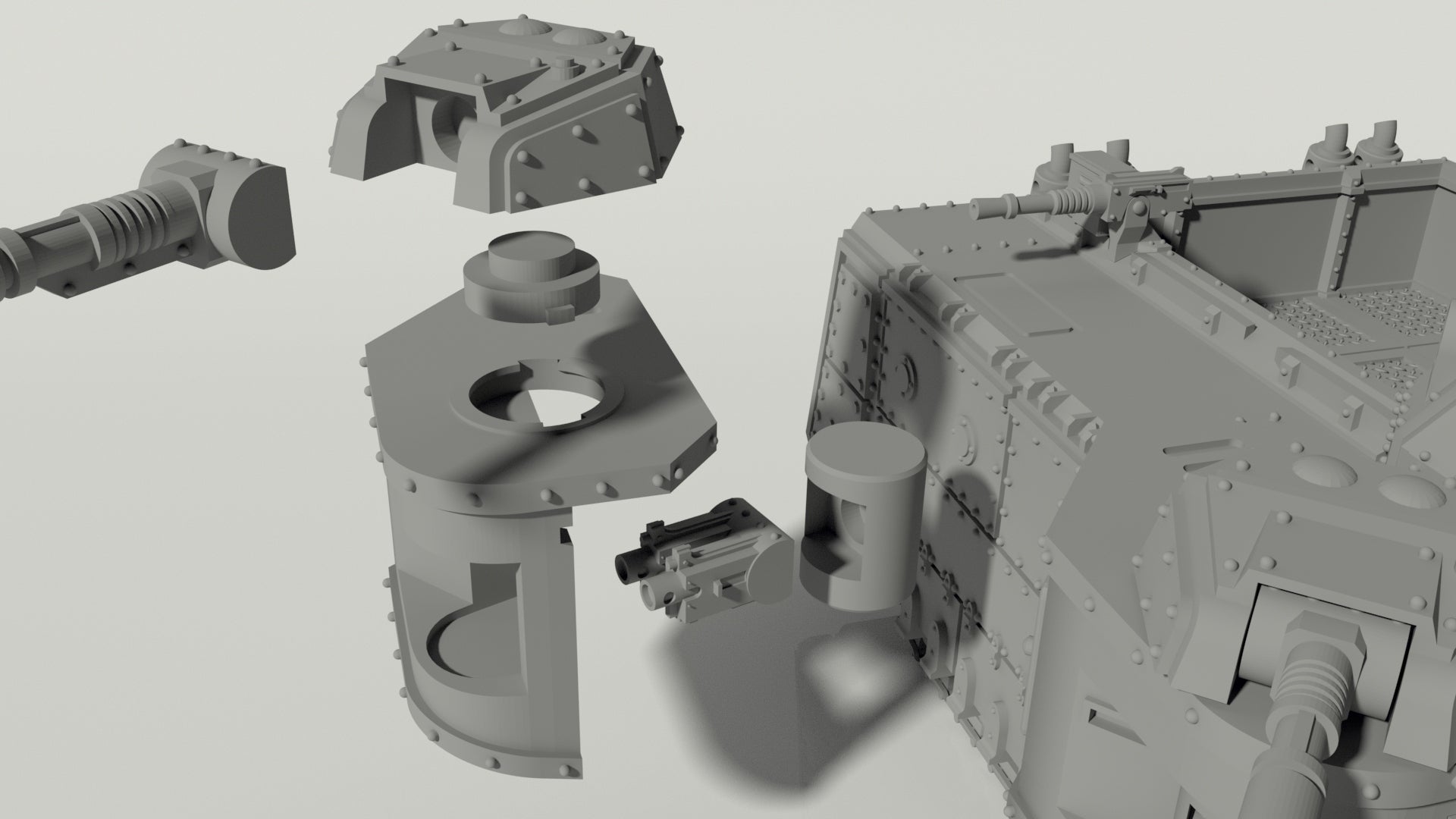 Grim Ratte - Heavy Battle Tank | Fully Customizable Colossus | Buy Online from The Home Crafters