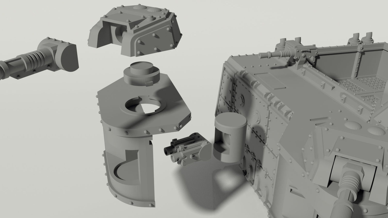 Grim Ratte - Heavy Battle Tank | Fully Customizable Colossus | Buy Online from The Home Crafters