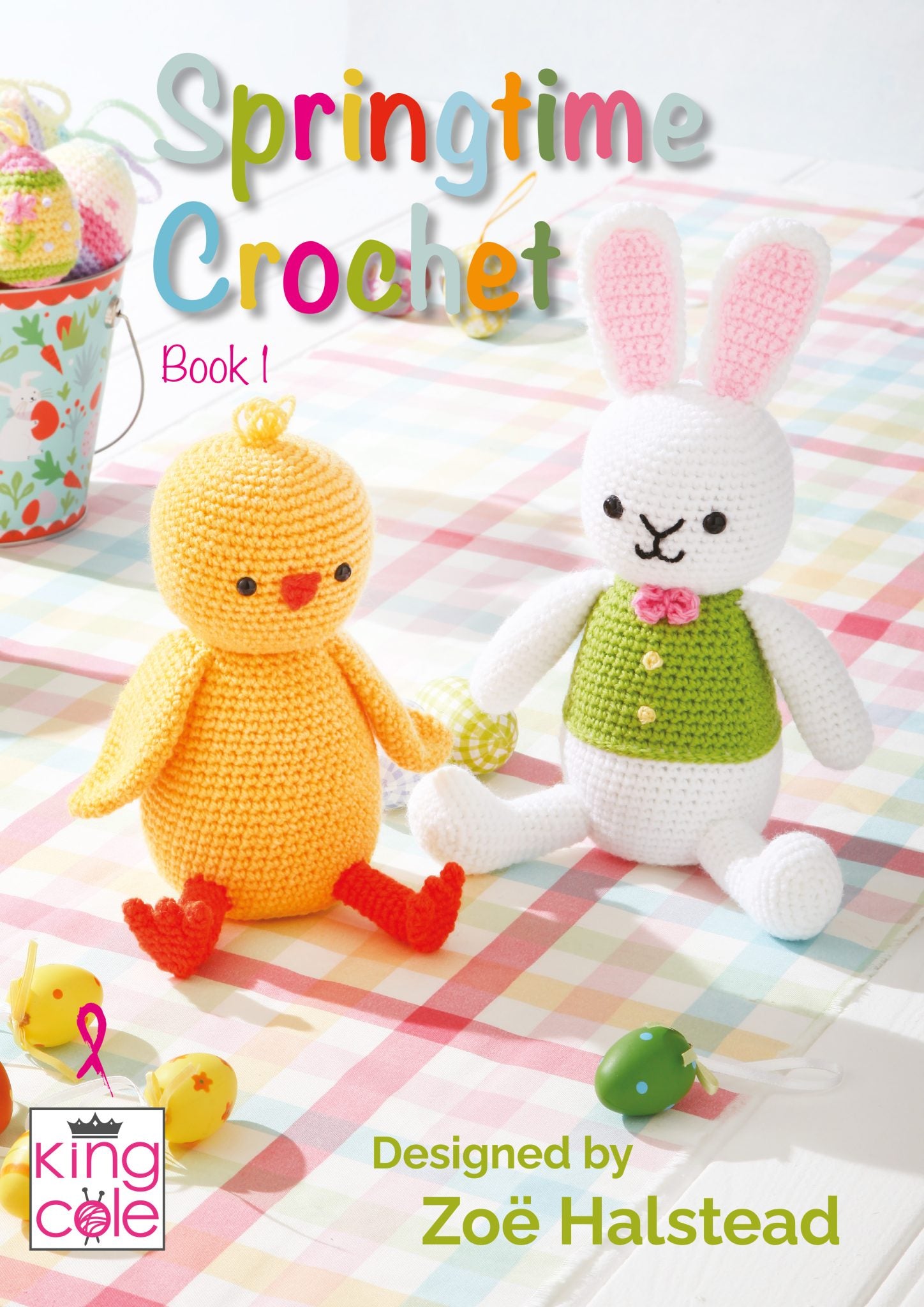 King Cole Springtime Crochet Book 1 | Buy Online from The Home Crafters
