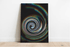 Kaleidoscope Swirl Art Print | Vibrant Abstract Wall Decor | Buy Online from The Home Crafters