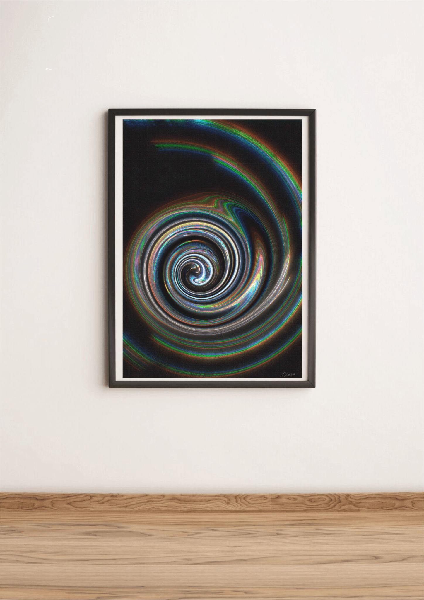 Kaleidoscope Swirl Art Print | Vibrant Abstract Wall Decor | Buy Online from The Home Crafters