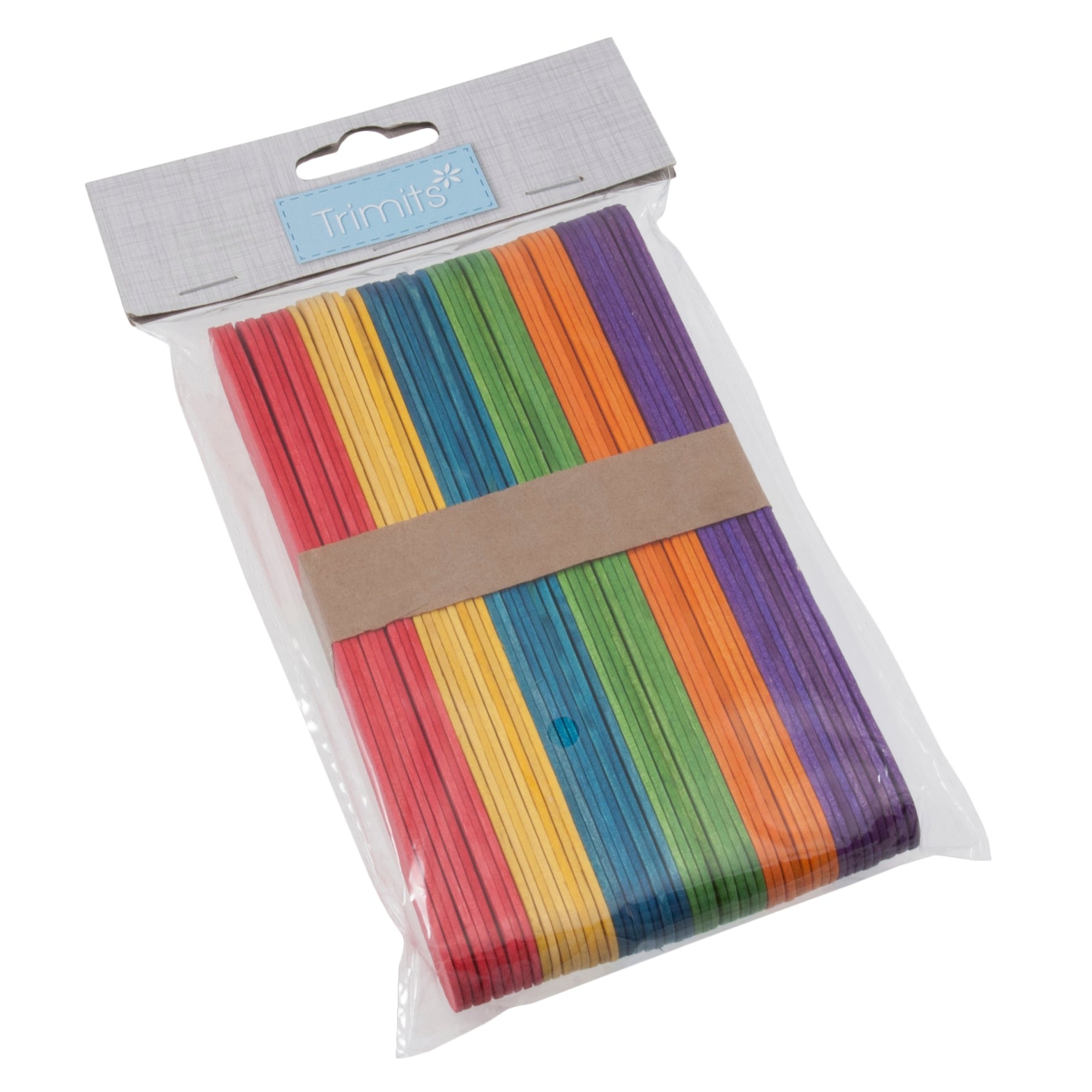 Trimits Coloured Lollipop Craft Sticks | Buy Online from The Home Crafters