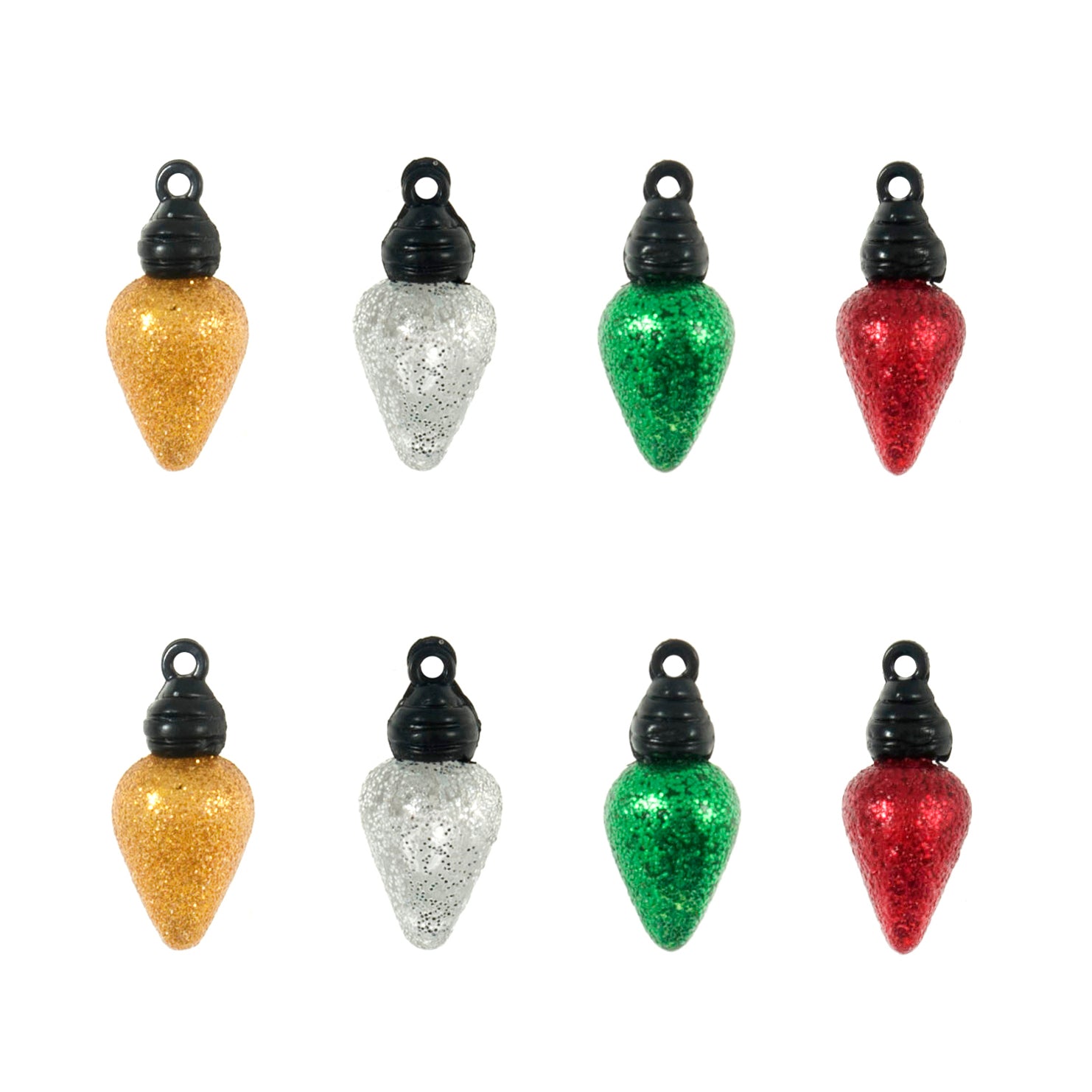 Christmas Fairy Light Buttons: 18mm - various colours