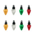 Christmas Fairy Light Buttons: 18mm - various colours