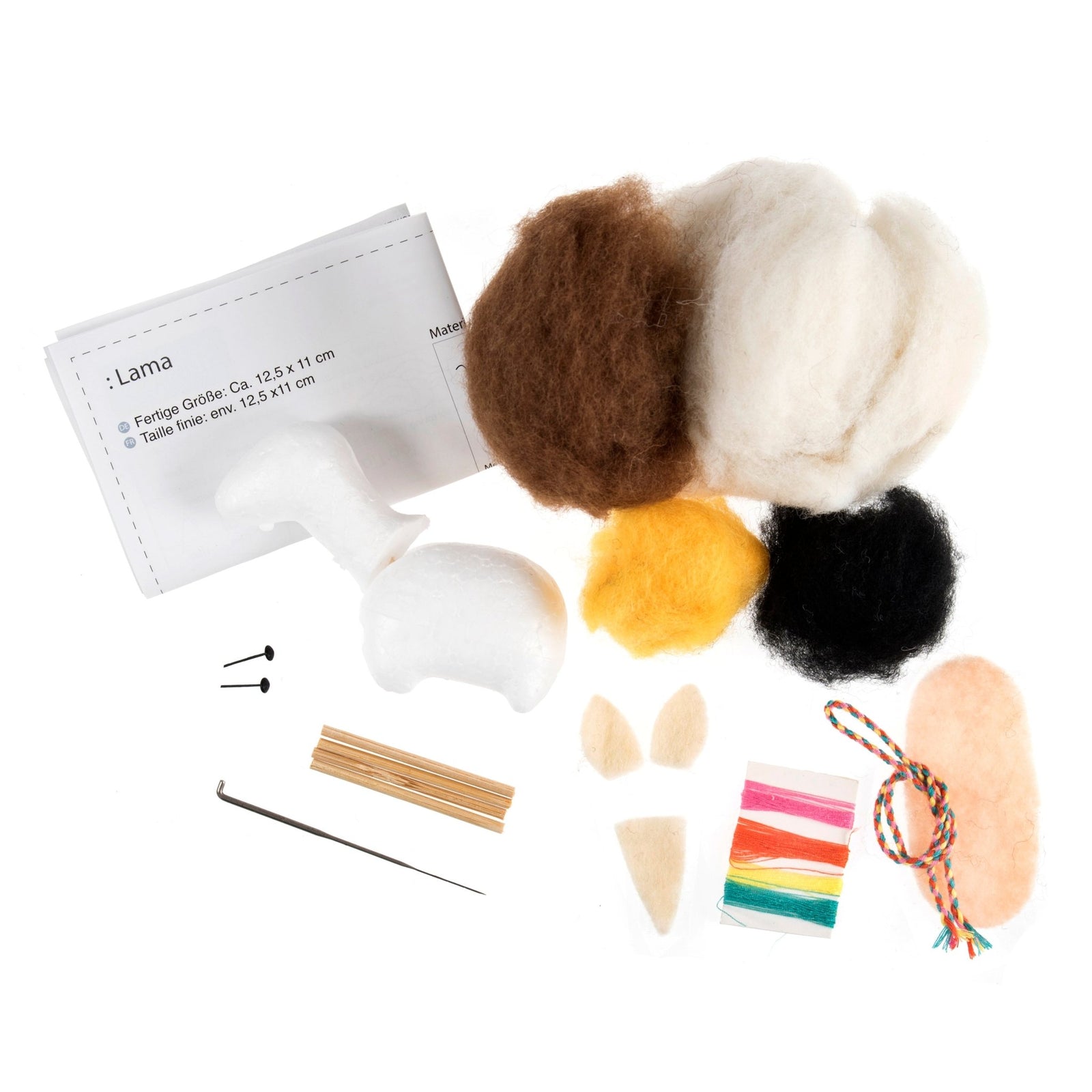 Trimits Needle Felting Kit: Llama | Buy Online from The Home Crafters