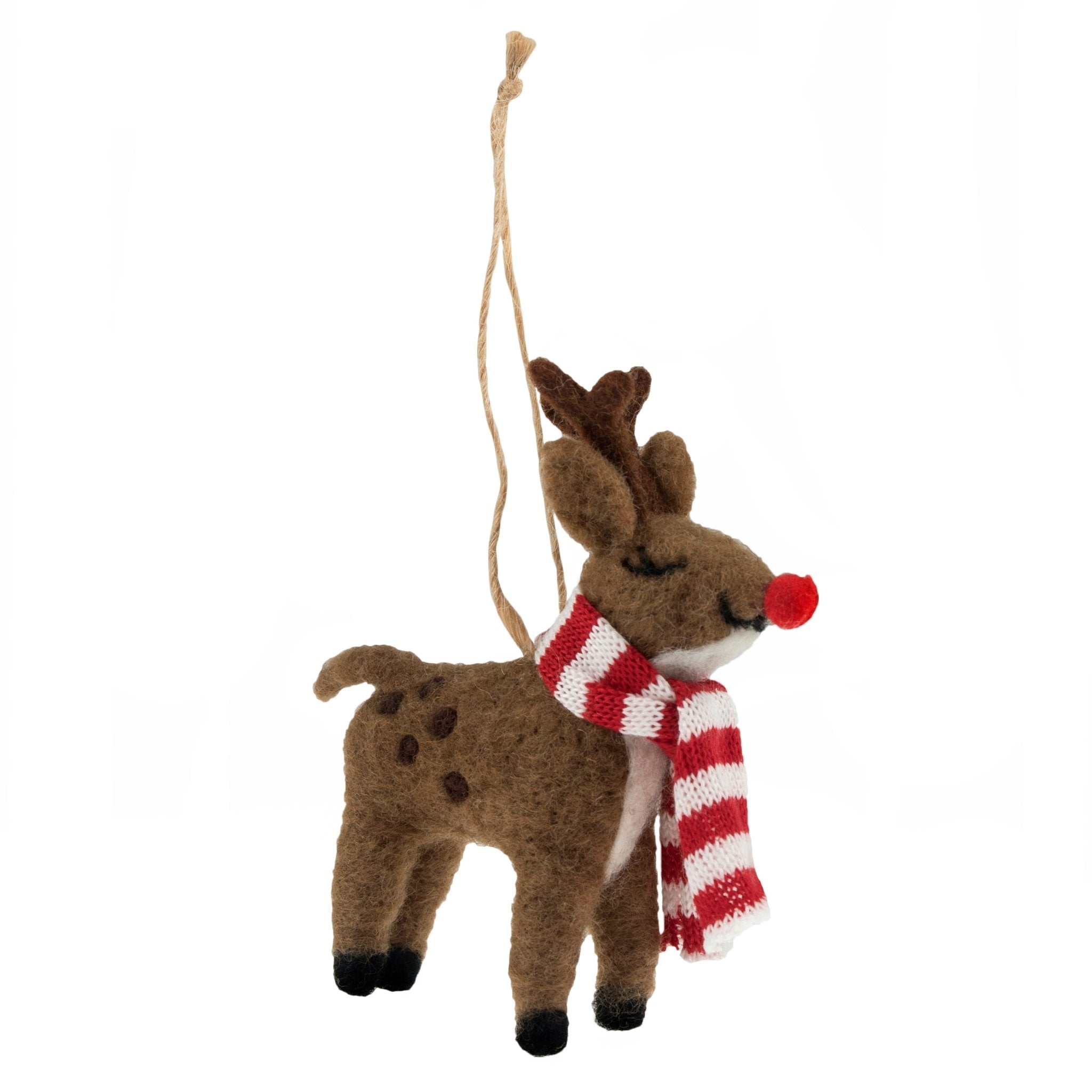 Trimits Mini Needle Felting Kit: Reindeer with Scarf