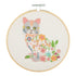 Trimits Embroidery Kit with Hoop: Cat