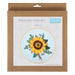 Trimits Embroidery Kit with Hoop: Sunflower | Buy Online from The Home Crafters
