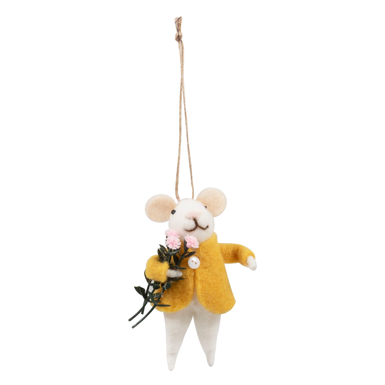 Trimits Mini Needle Felting Kit: Flower Mouse