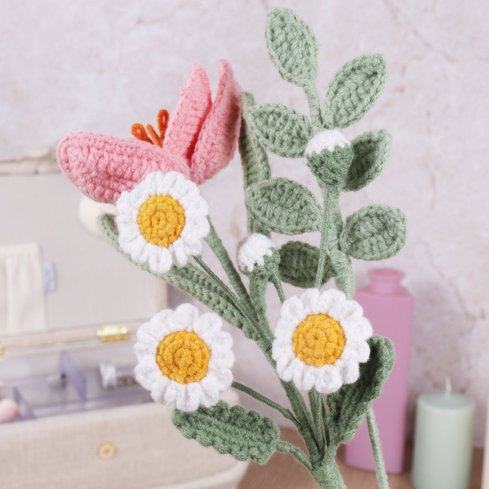 Trimits Crochet Kit: Floral Blooms | Buy Online from The Home Crafters