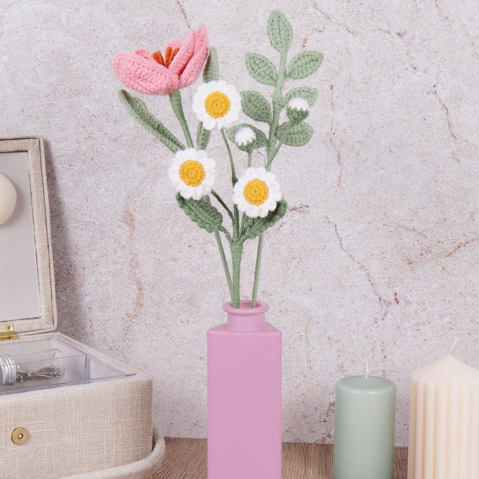 Trimits Crochet Kit: Floral Blooms | Buy Online from The Home Crafters