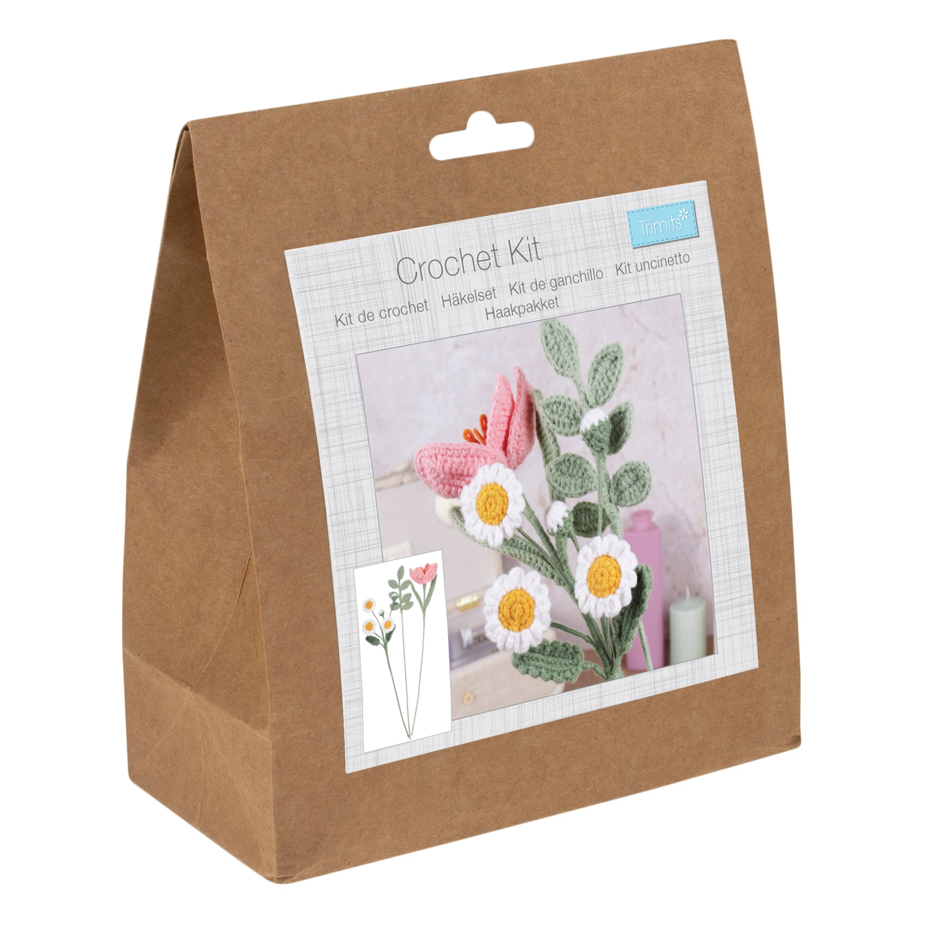 Trimits Crochet Kit: Floral Blooms | Buy Online from The Home Crafters