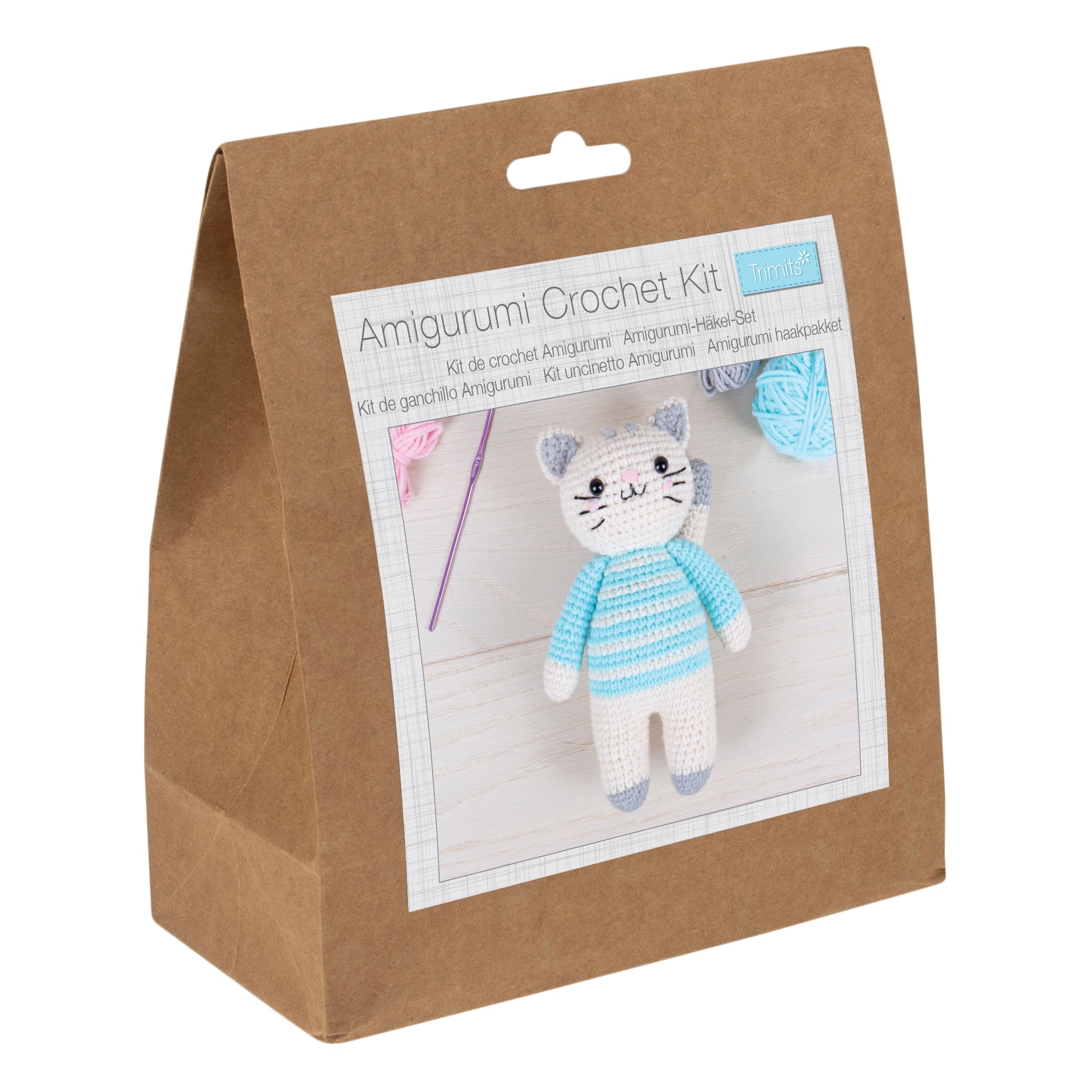 Trimits Crochet Kit: Amigurumi Cat | Buy Online from The Home Crafters