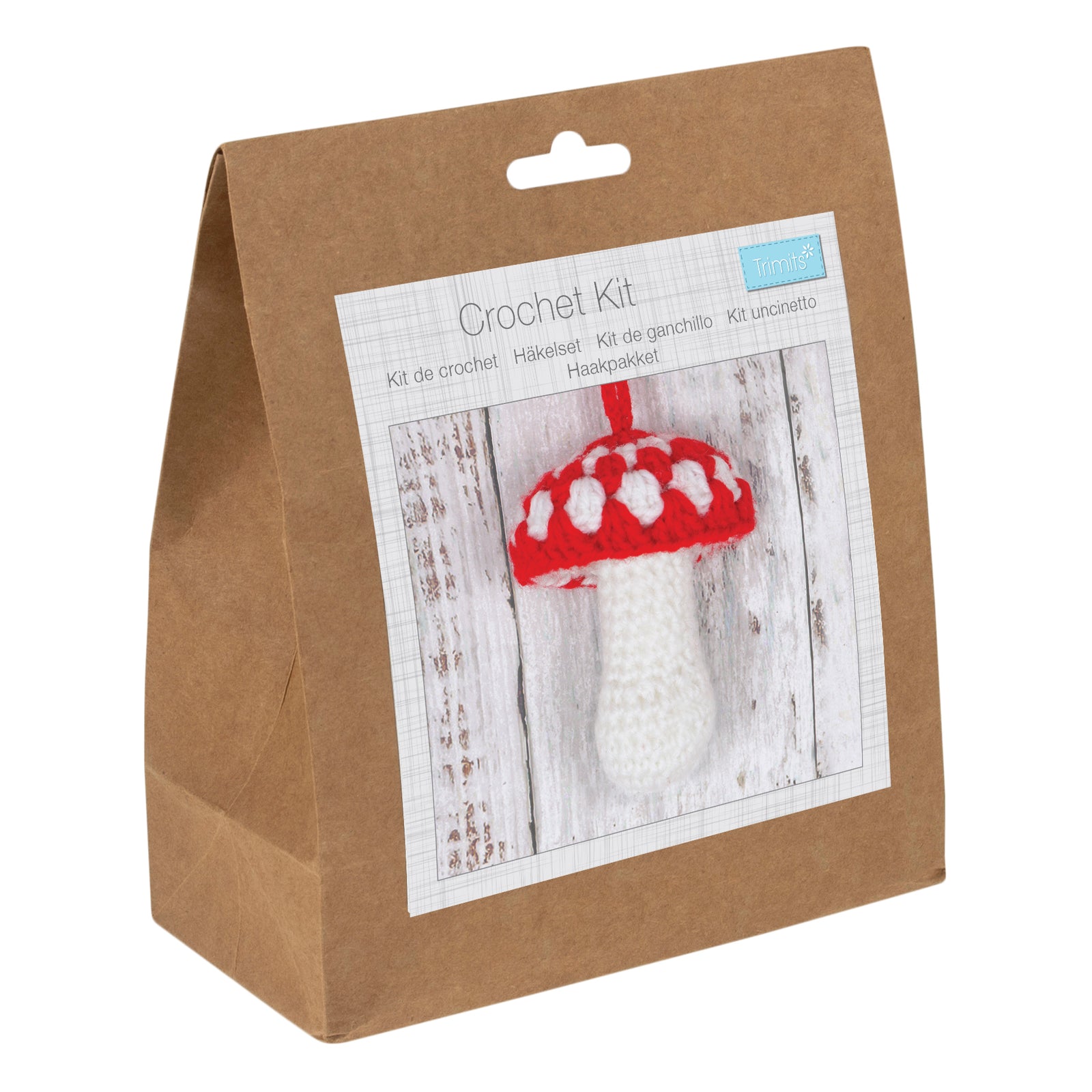 Trimits Crochet Kit: Toadstool | Buy Online from The Home Crafters