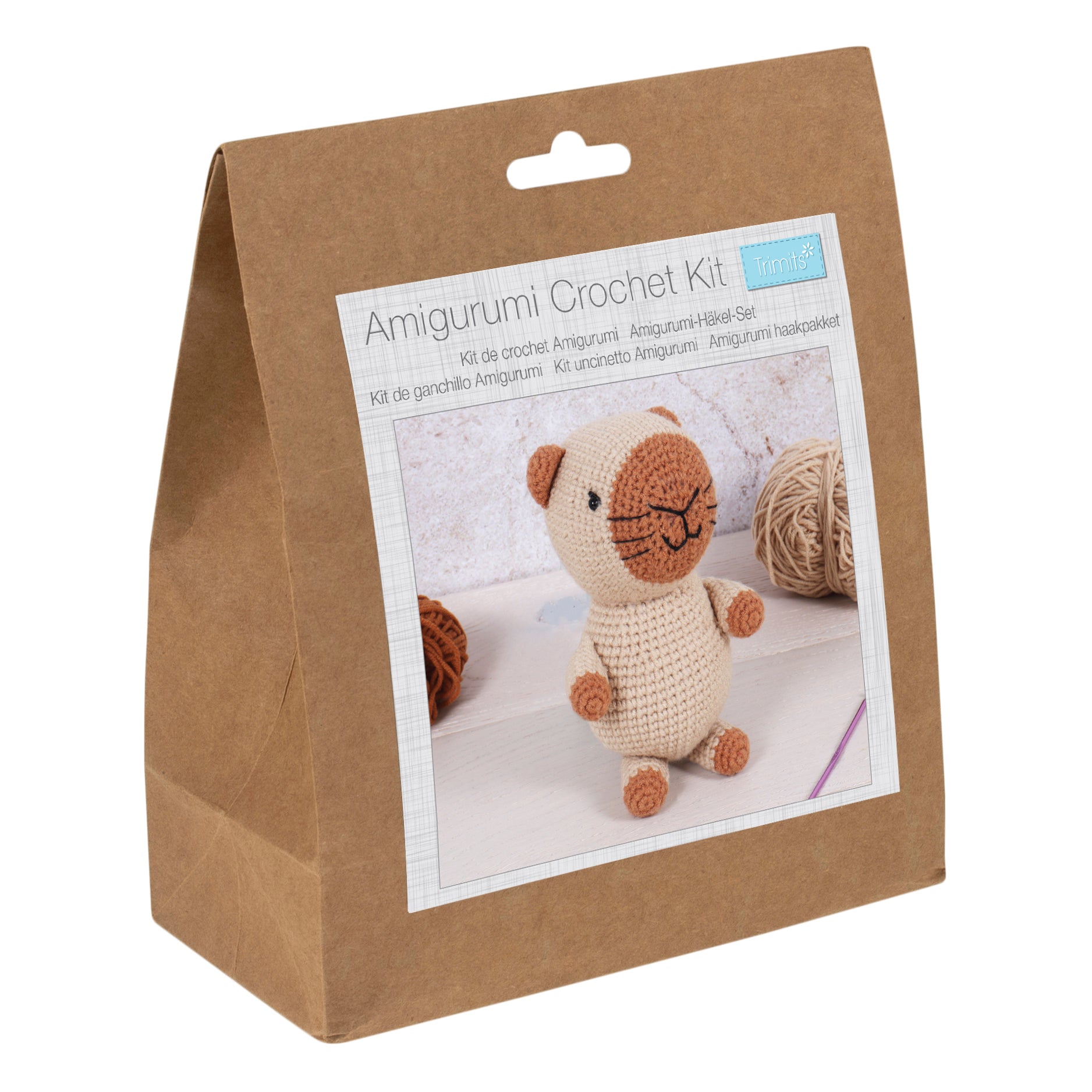 Trimits Crochet Kit: Amigurumi Capybara | Buy Online from The Home Crafters