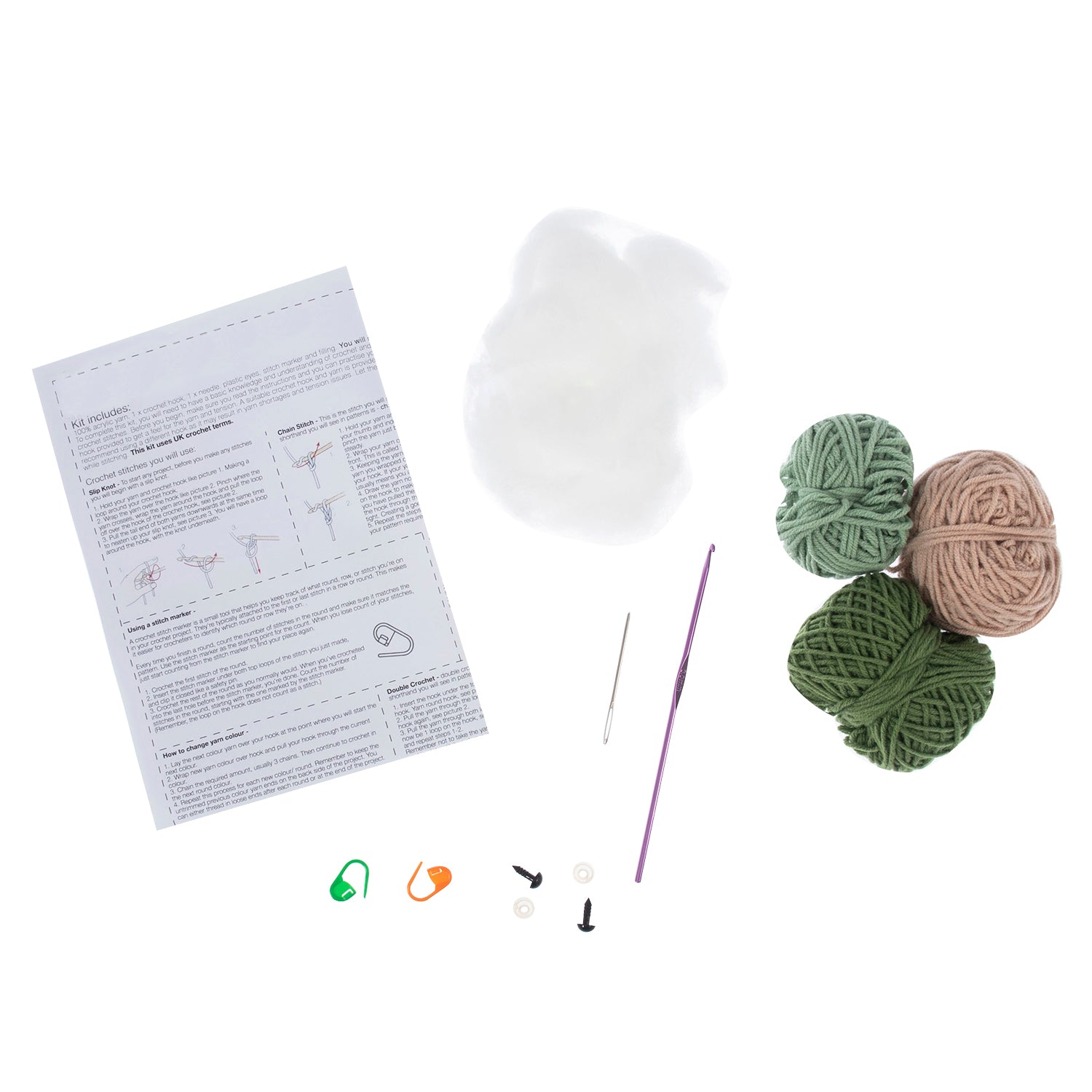 Trimits Crochet Kit: Amigurumi Tortoise | Buy Online from The Home Crafters