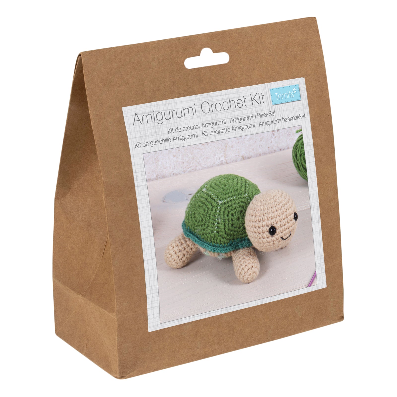 Trimits Crochet Kit: Amigurumi Tortoise | Buy Online from The Home Crafters