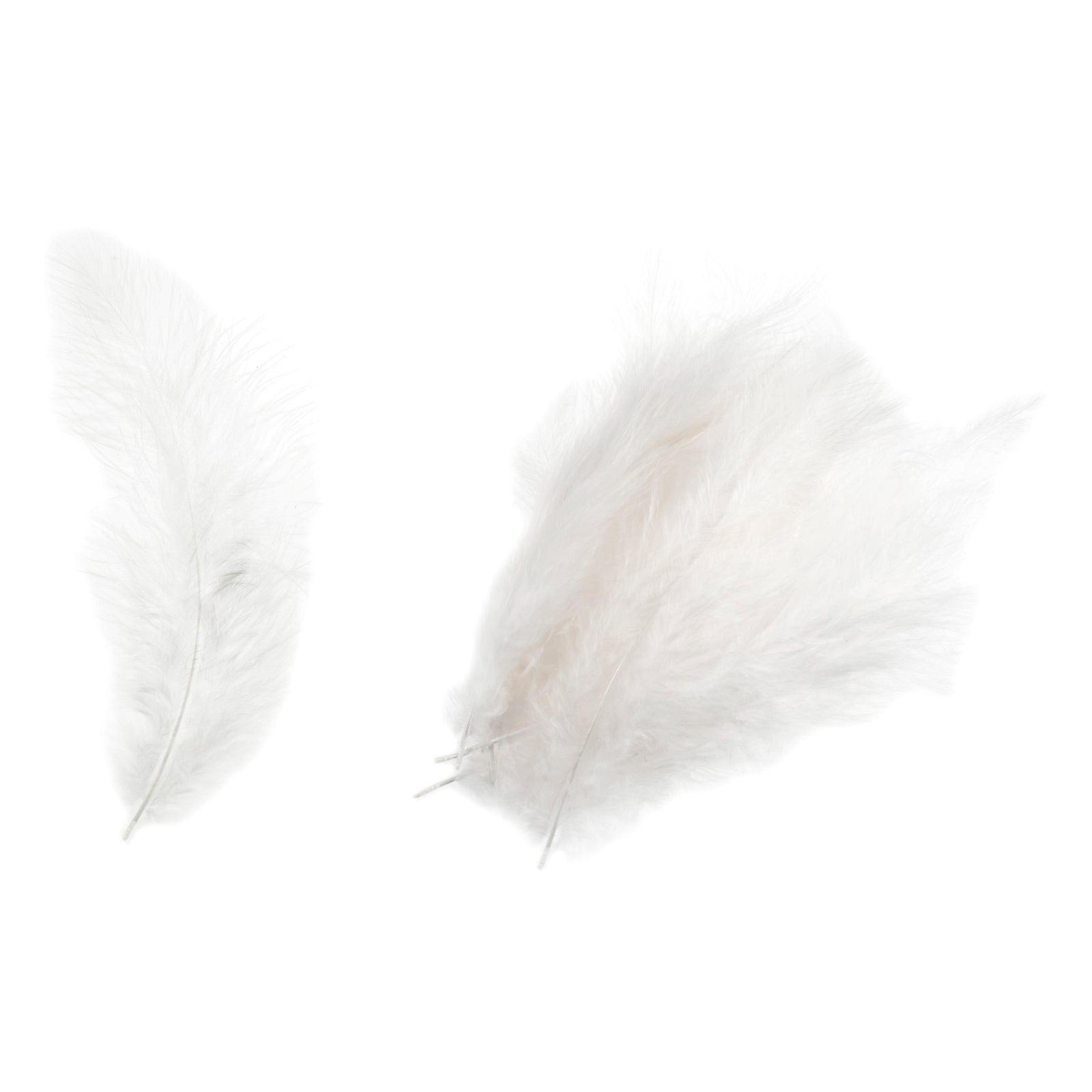 Marabou Feathers - 24pc