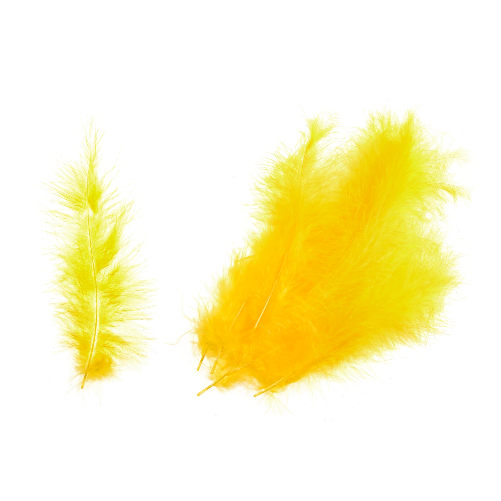 Marabou Feathers - 24pc