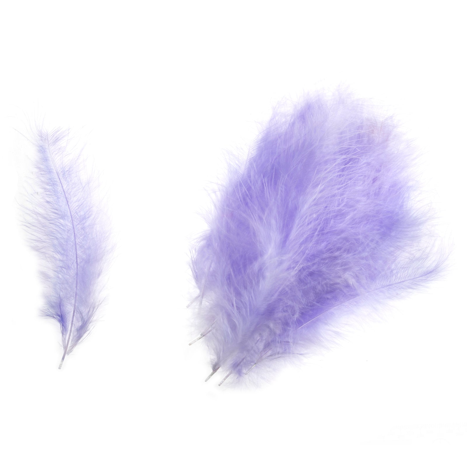 Marabou Feathers - 24pc