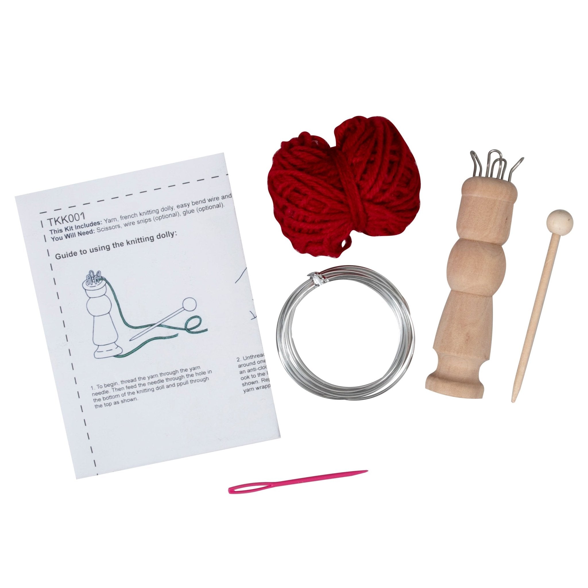 Trimits French Knitting Wire Kit: Hohoho | Buy Online from The Home Crafters