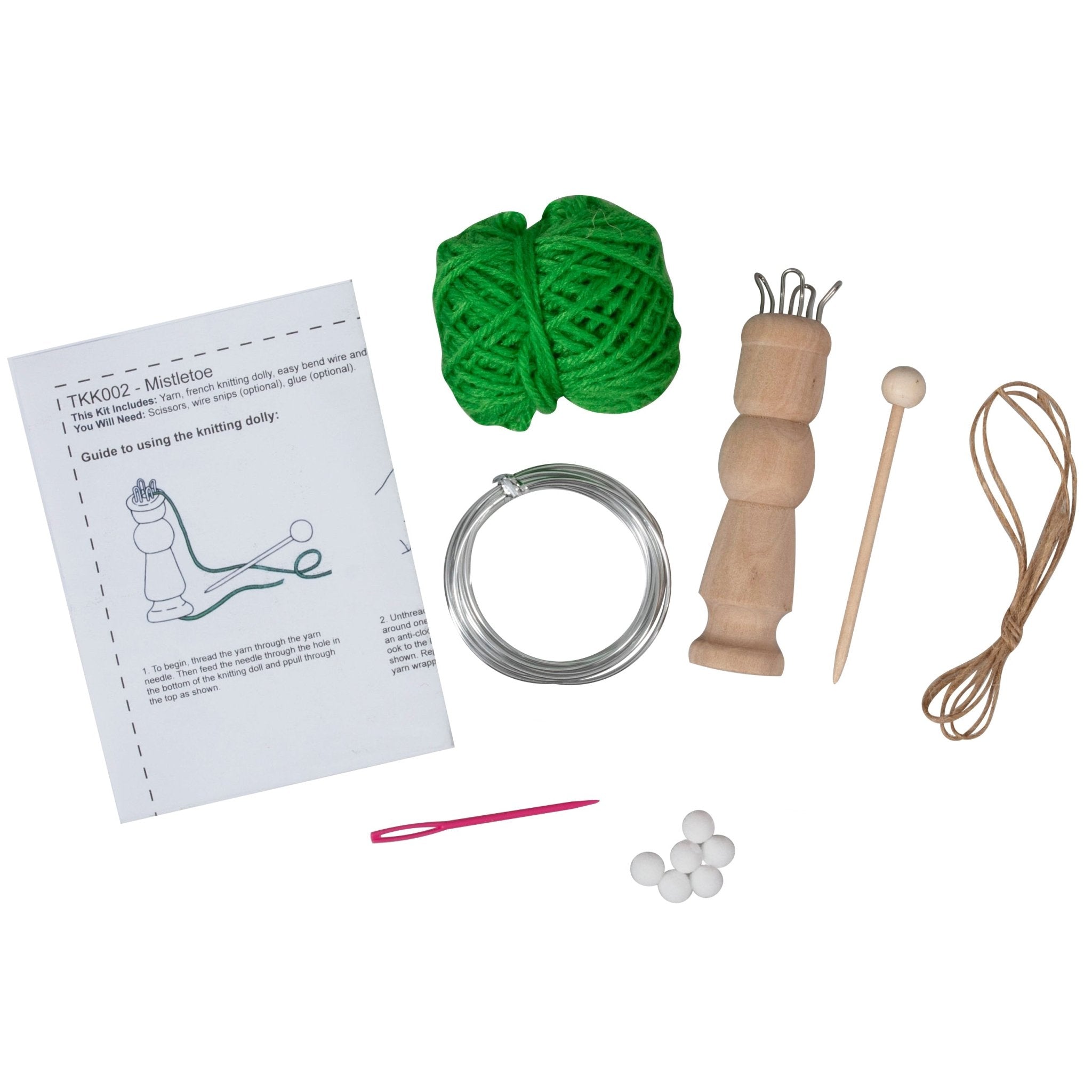 Trimits French Knitting Wire Kit: Mistletoe | Buy Online from The Home Crafters