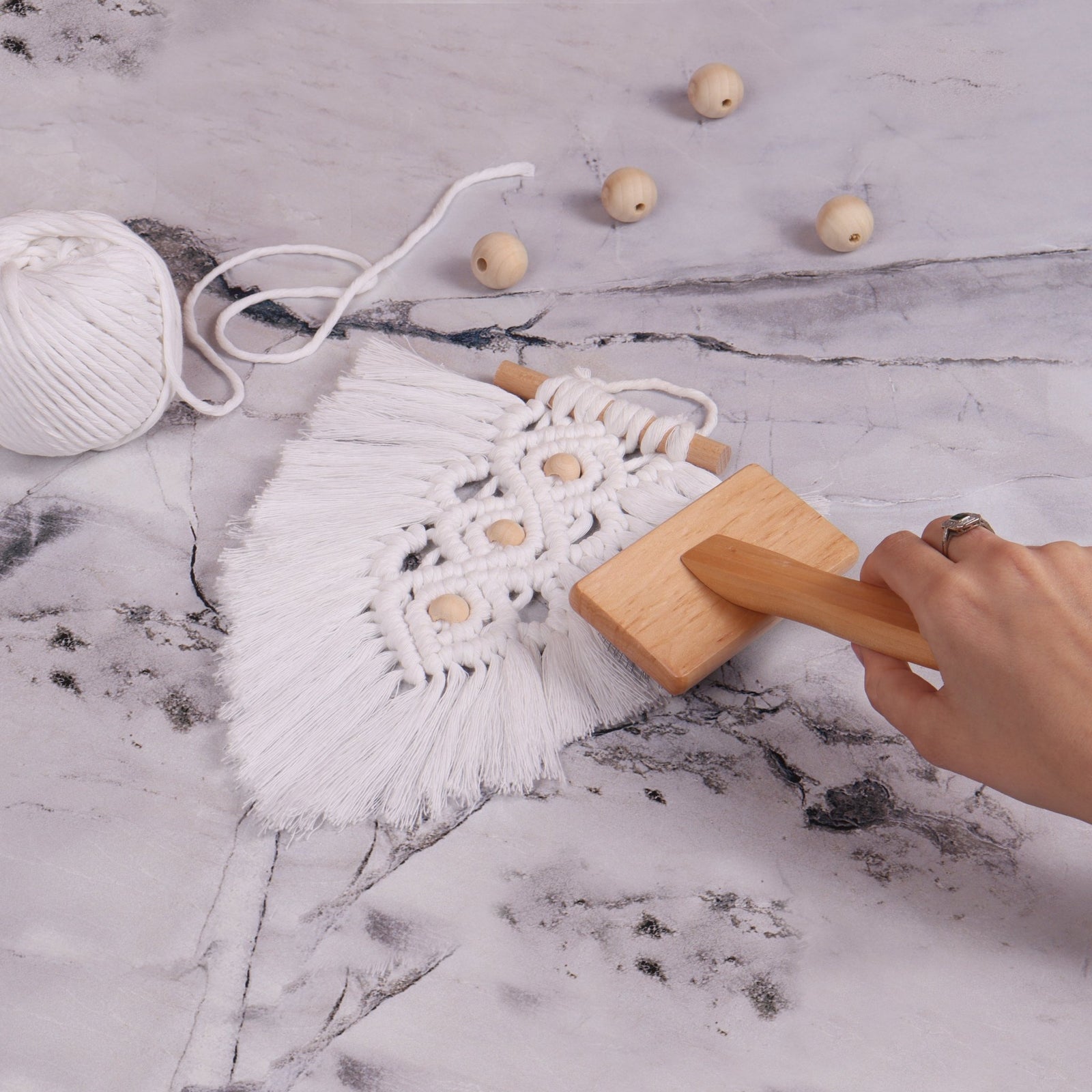 Trimits Macrame Brush | Buy Online from The Home Crafters