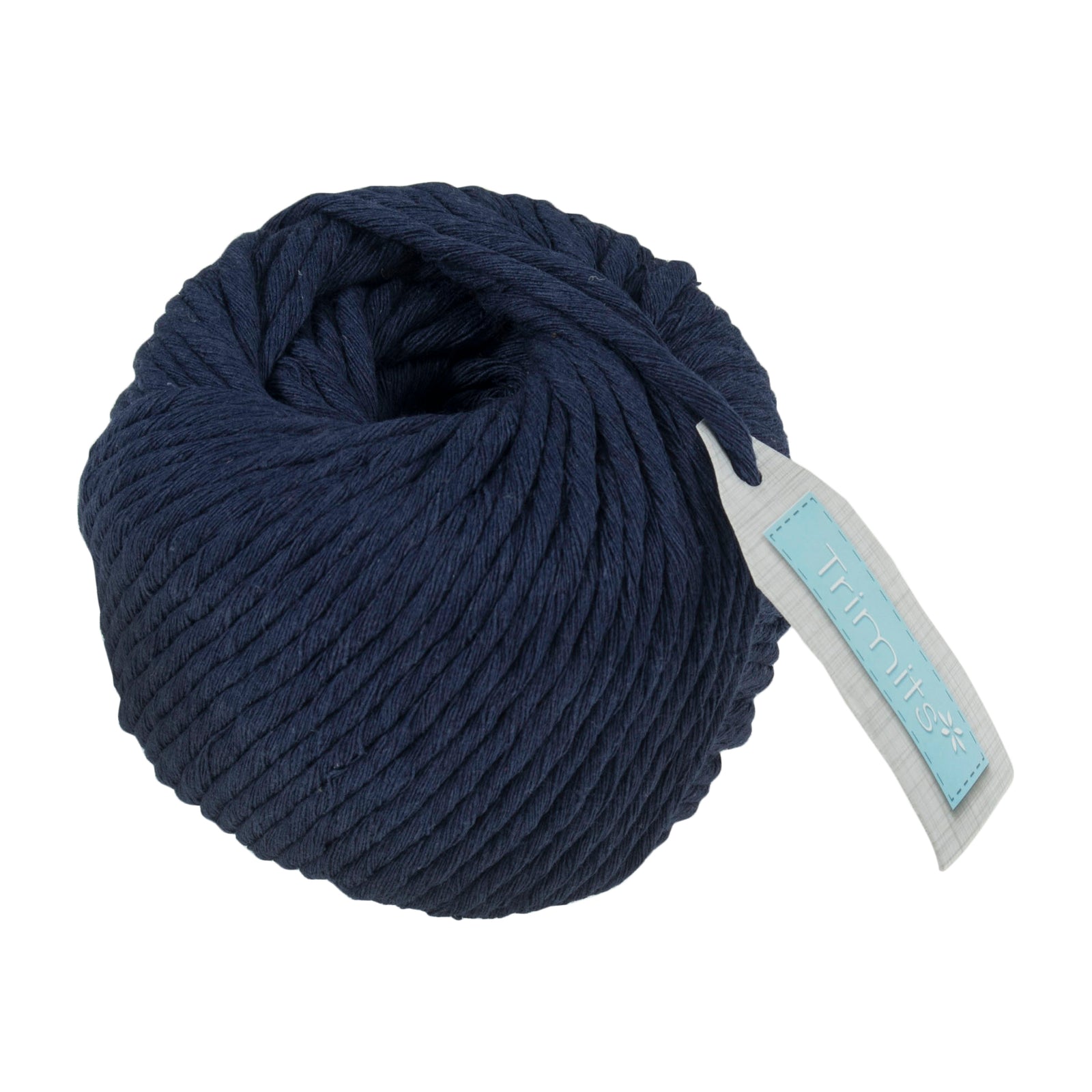 Trimits 100% Cotton Coloured Macramé Cord - 50m x 4mm