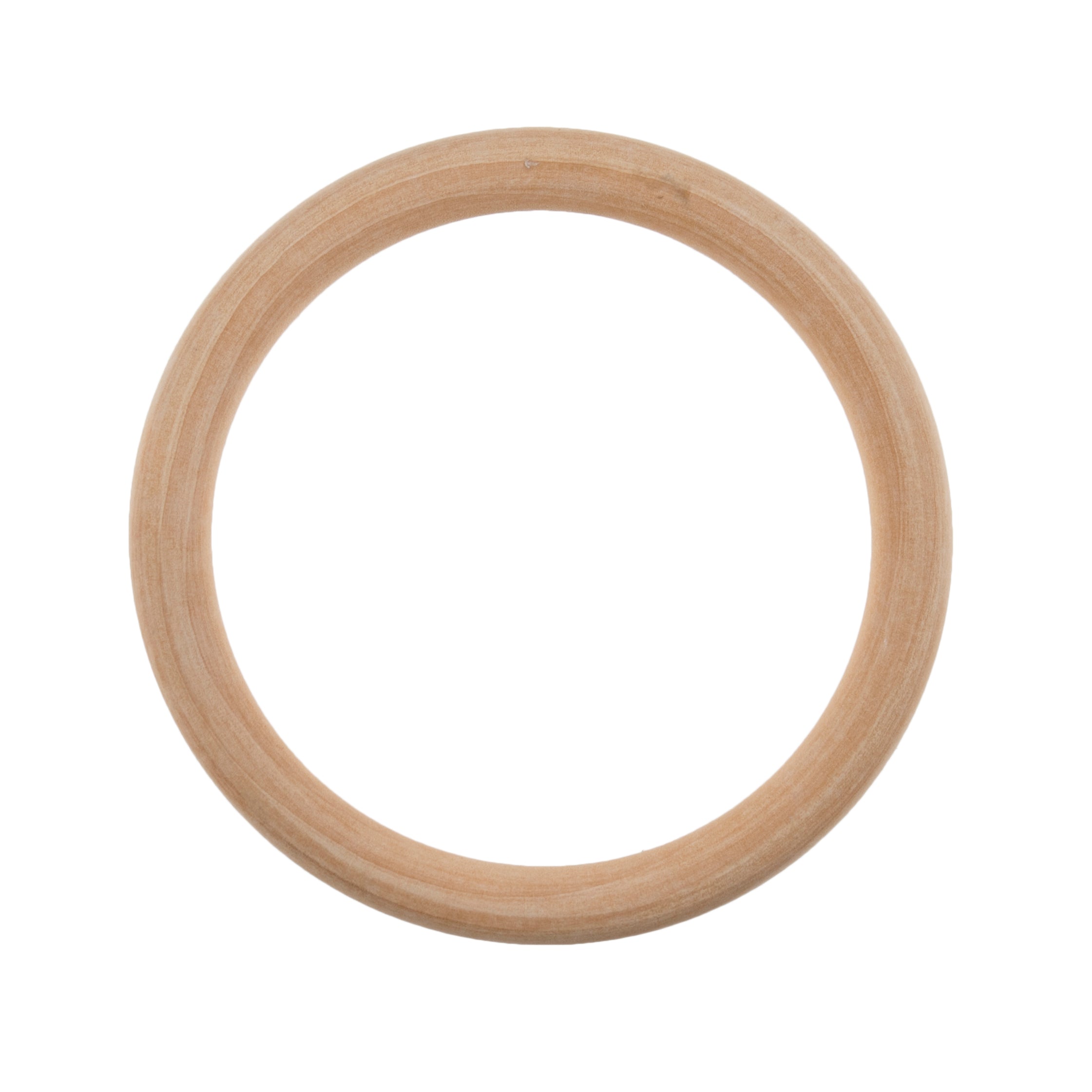 Solid Wooden Craft Ring for Macramé