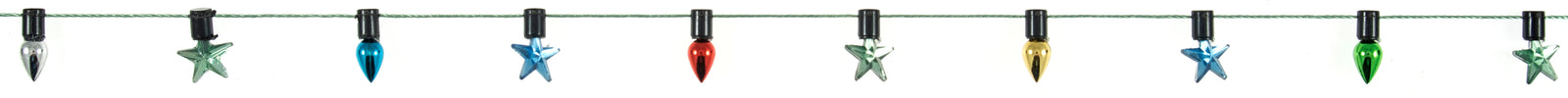 Trimits Festive Star & Light Christmas String Trim