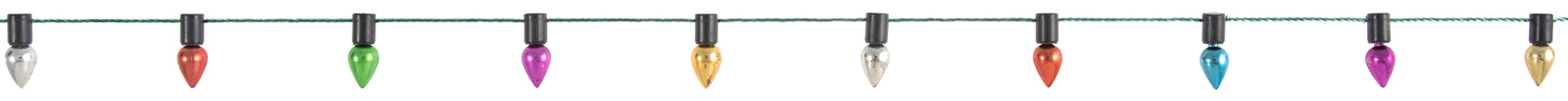 Christmas Trim: Christmas Lights Multi - 12mm (per metre)