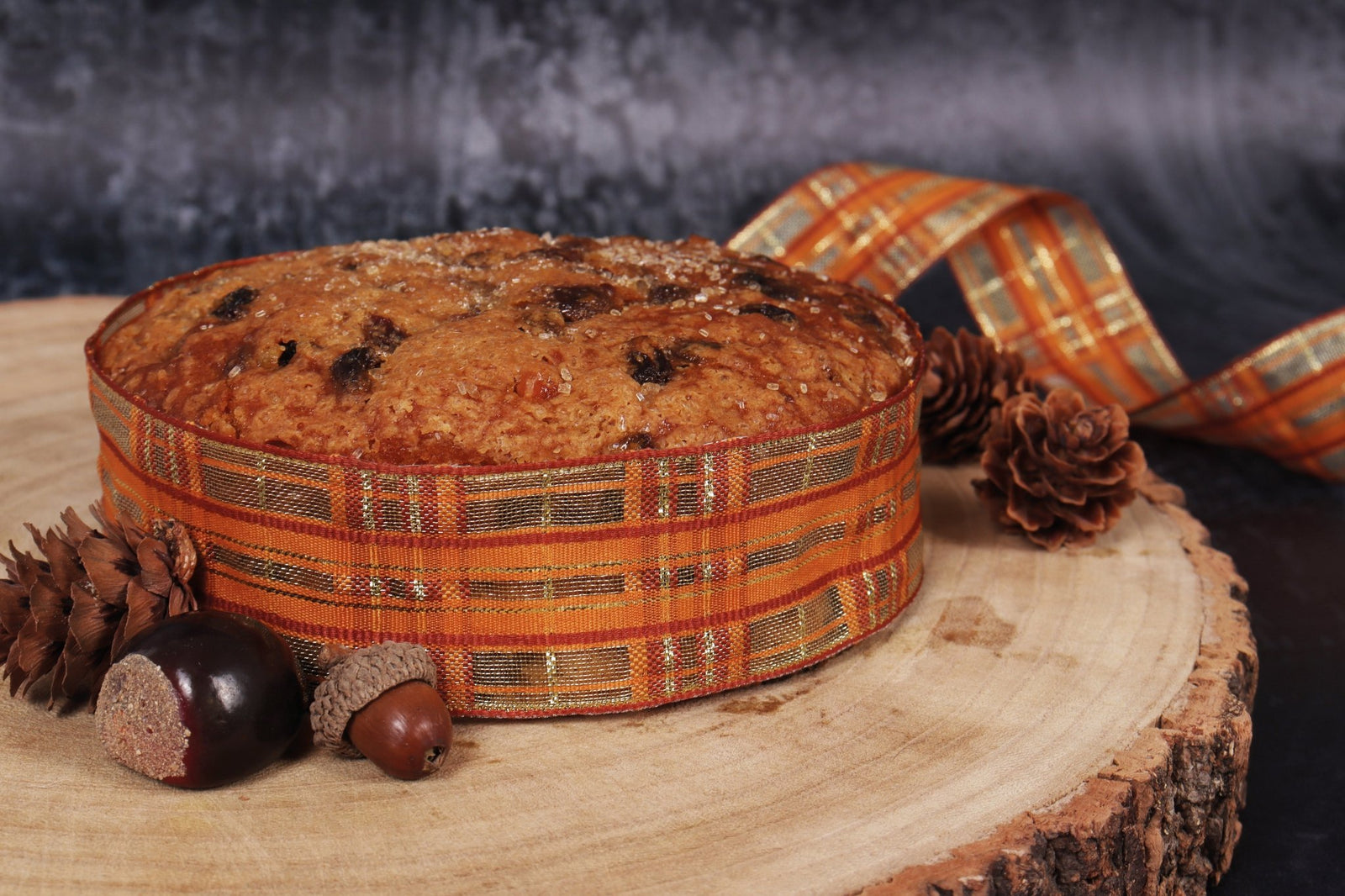 Wire Edge Ribbon: 38mm: Autumn Tartan (per metre) | Buy Online from The Home Crafters
