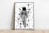 The Stars Are Where You Belong – Cosmic Art Print | Buy Online from The Home Crafters