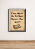 Chasin’ Dat Paper – Funny Motivational Art Print A3 A4 A5 | Buy Online from The Home Crafters