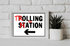 Trolling the Nation – Bold Satirical Political Art Print | Buy Online from The Home Crafters